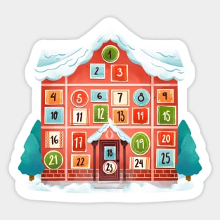 Advent Calendar Sticker